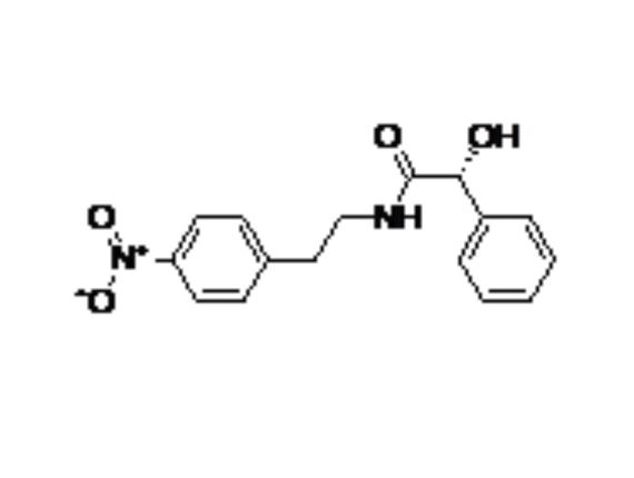(2R)-2-hydroxy-N-[2-(4-nitrophenyl)ethyl]-2-phenyl-ethanamide
